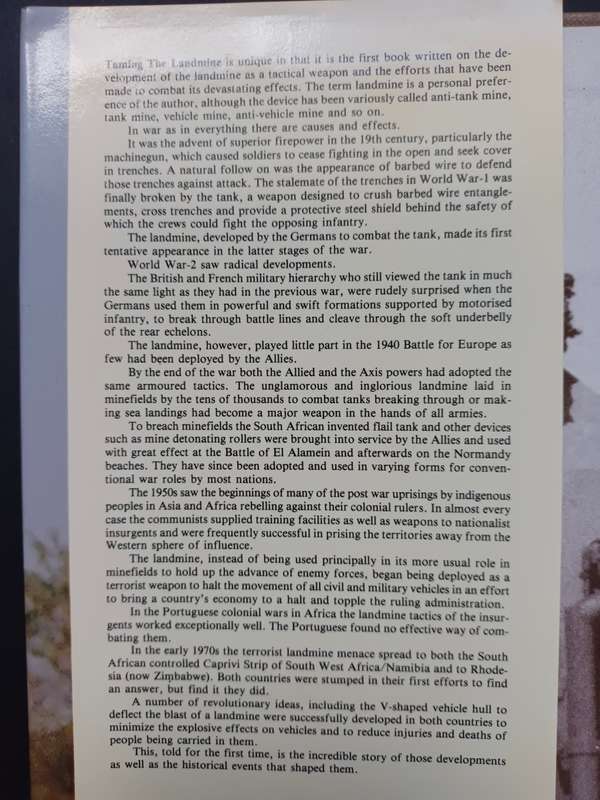 Taming the Landmine / Peter Stiff