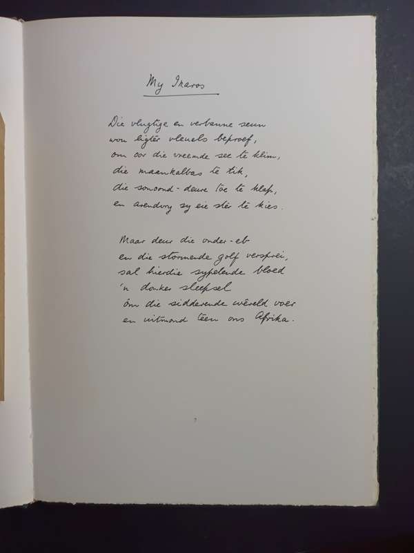 Die Ysterwoud / Ernst van Heerden (geteken en genommer)