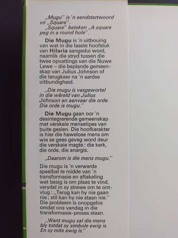 DIE MUGU / Etienne Le Roux