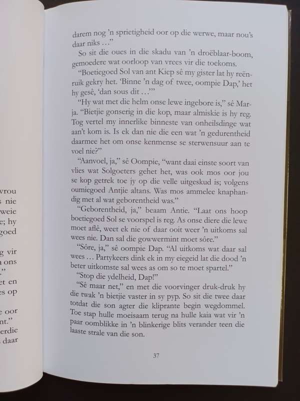 Deuskant die Groot Gariep / Thomas Deacon