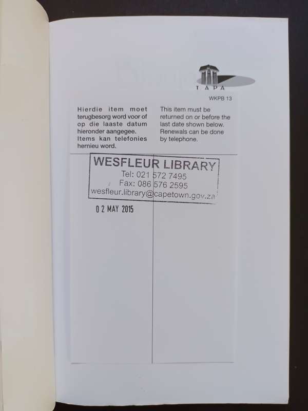 BLOUJARE se stories / George Weideman