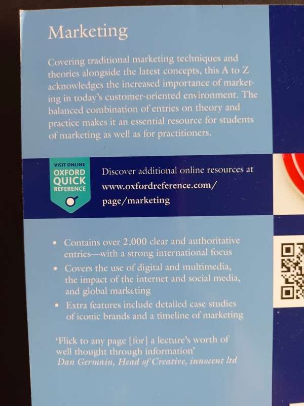 Dictionary of Marketing / Charles Doyle