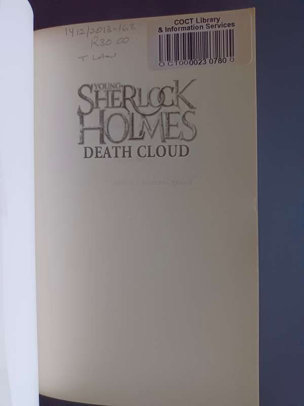 Young Sherlock Holmes: Death Cloud / Andrew Lane