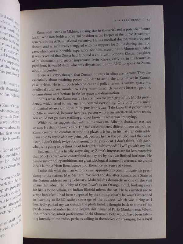 The Zuma Years - South Africa`s Changing Face of Power / Richard Calland