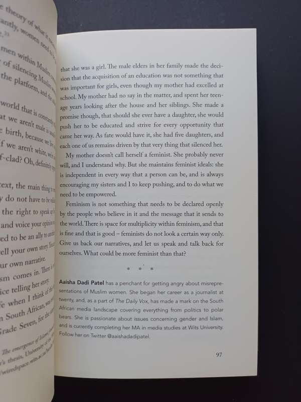 FEMINISM IS, South Africans speak their truth Edited by Jen Thorpe