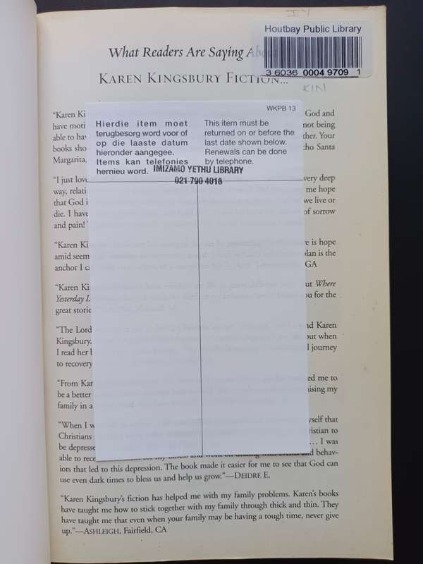 A Kingsbury Collection - Three Novels in One / Karen Kingsbury