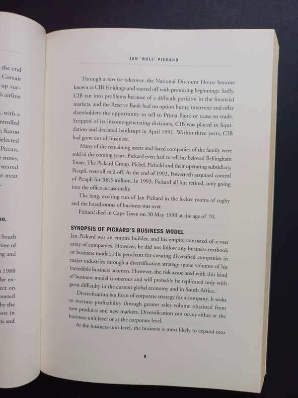 From Locker Room to Boardroom: Converting Rugby Talent Into Business Success / Ross Van Reenen