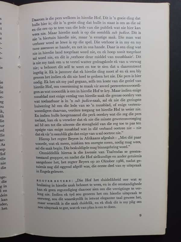REGTERS AAN DIE WOORD / G. C. STEYL S.C.