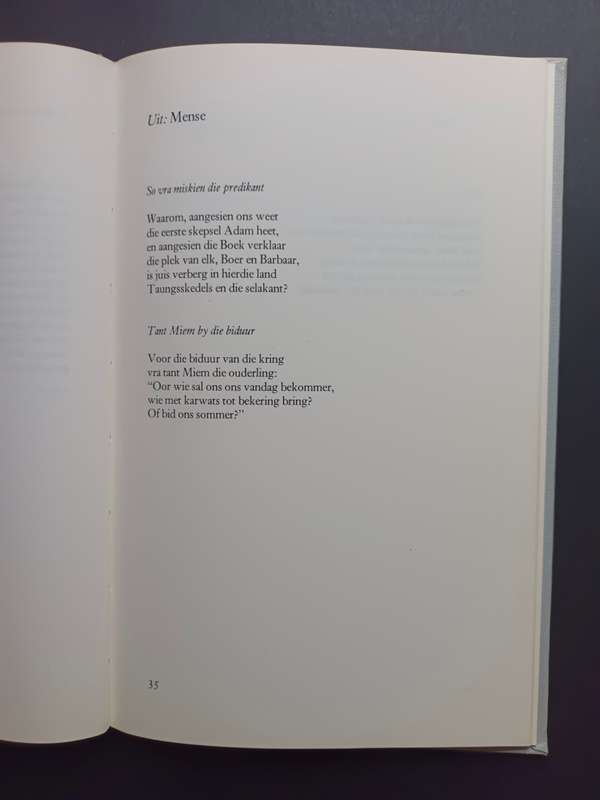 AANVANGE / Barend J. Toerien