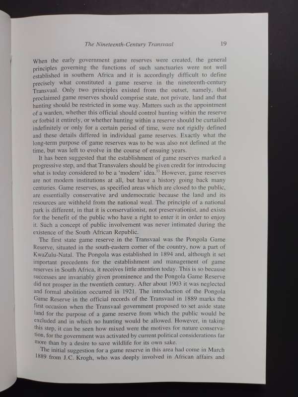 The Kruger National Park: A Social and Political History by Jane Carruthers