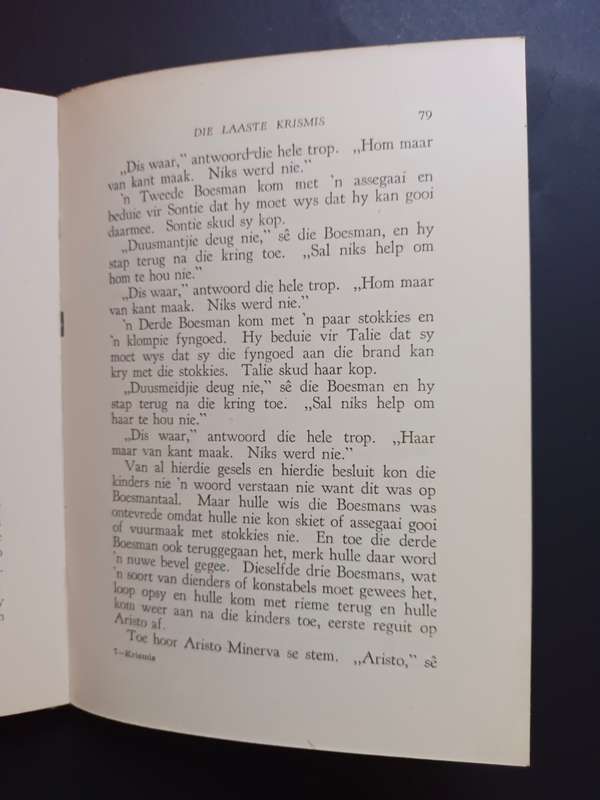DIE KRISMISKINDERS / C. J. LANGENHOVEN