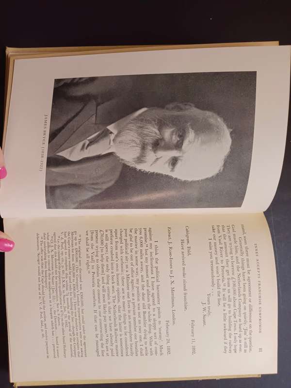Selections from The Correspondence of John X. Merriman 1890-1898 (V.R.S 44)