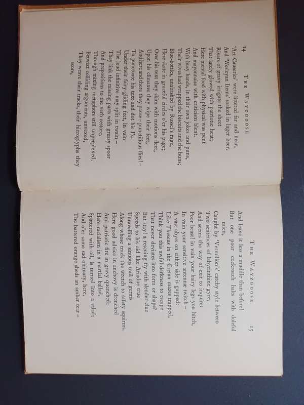 The Wayzgoose: A South African Satire by Roy Cambell (1928)