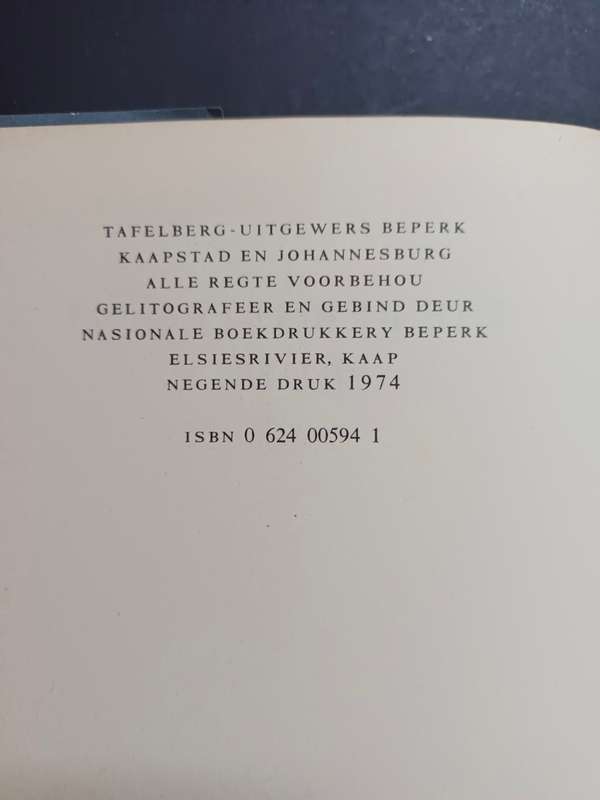 Die Bergstroom Ruis / D. F. Malherbe