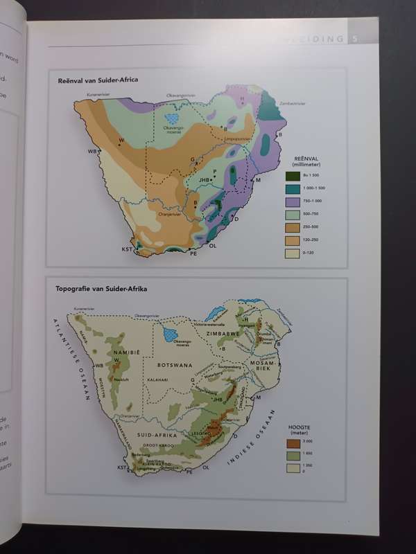 Die NATUURLEWE van SUIDER-AFRIKA / Vincent Carruthers