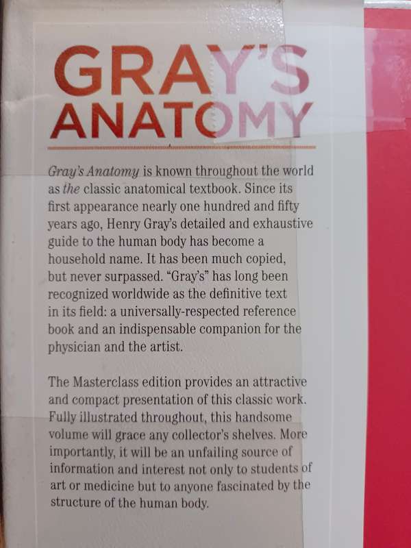 GRAY`S ANATOMY: The Masterclass Edition/ Henry Gray, F.R.S.