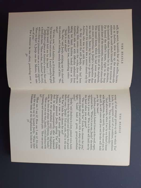 THE BEADLE / Pauline Smith (1927 Third Impression)