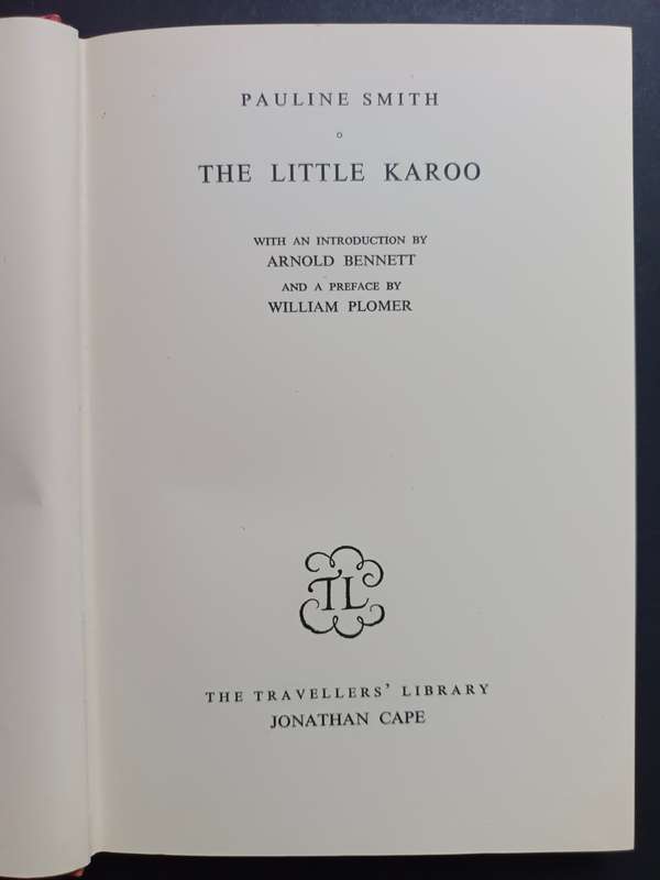 The Little Karoo / Pauline Smith (1950)