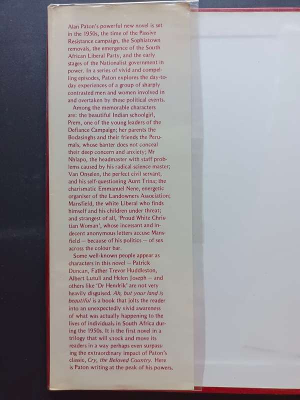Ah, But Your Land Is Beautiful / Alan Paton