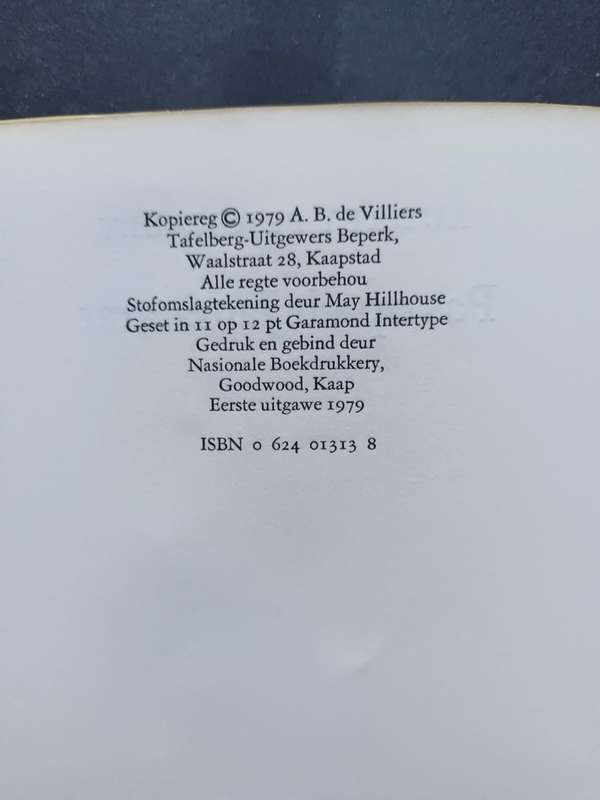 PAS OP VIR JANTATARAT / Audrey Blignault