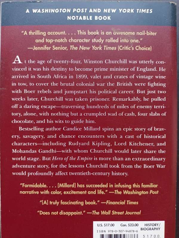 Hero of the Empire - The Making of Winston Churchill / Candice Millard