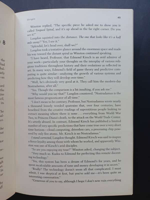 ORIGIN / DAN BROWN