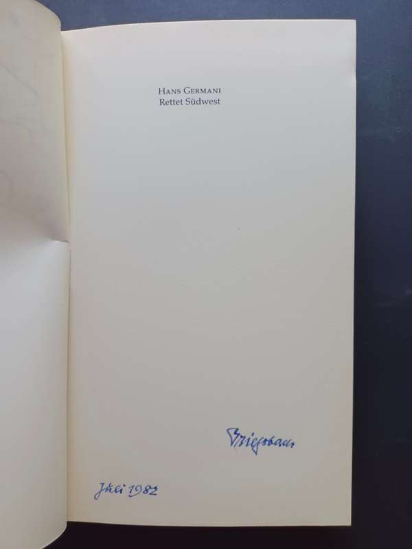 RETTET SUDWEST / HANS GERMANI