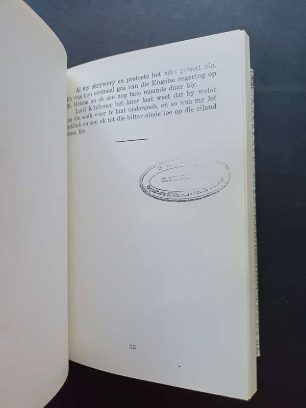 Die Balling oor die See / Herman Scholtemeijer (Uit die Dagboek van `n Krygsgevangene) 1949