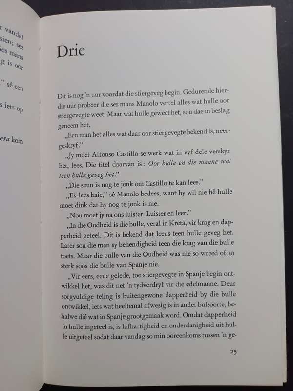 Die Seun van die Stiervegter / Maia Rodman