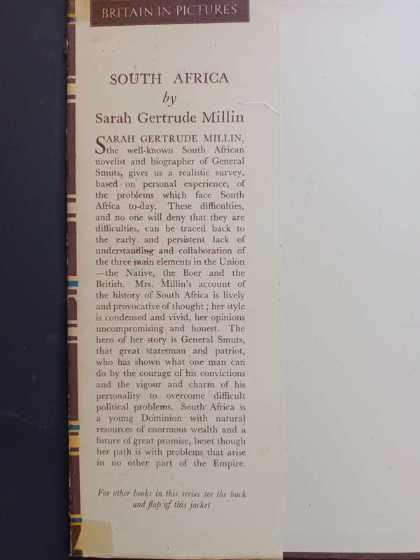 SOUTH AFRICA / Sarah Getrude Millin
