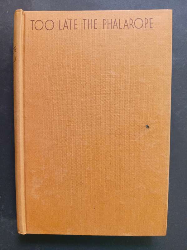TOO LATE THE PHALAROPE / ALAN PATON