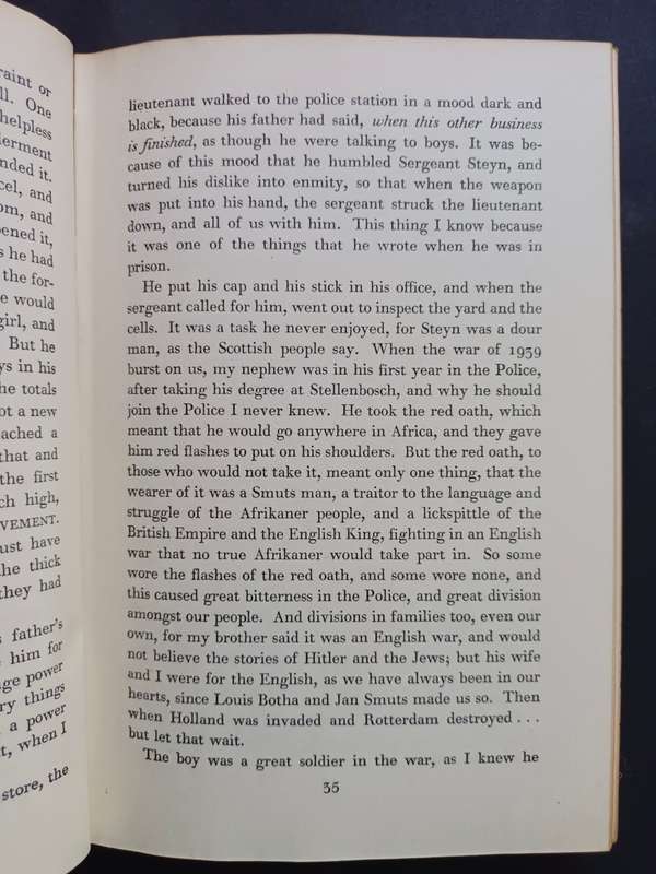TOO LATE THE PHALAROPE / ALAN PATON