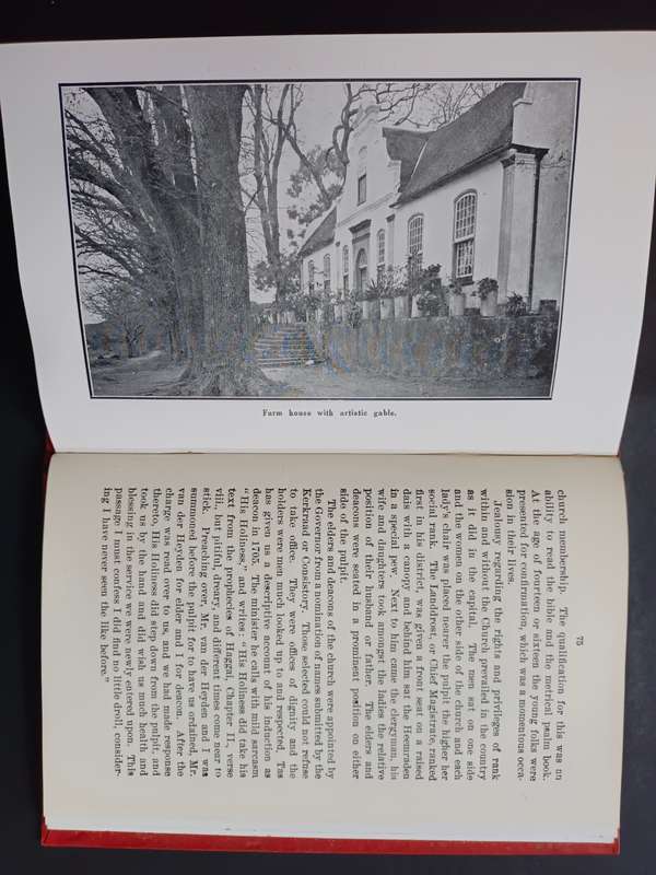 SOCIAL LIFE in the CAPE COLONY in the 18th Century / C. Graham Botha (1926)