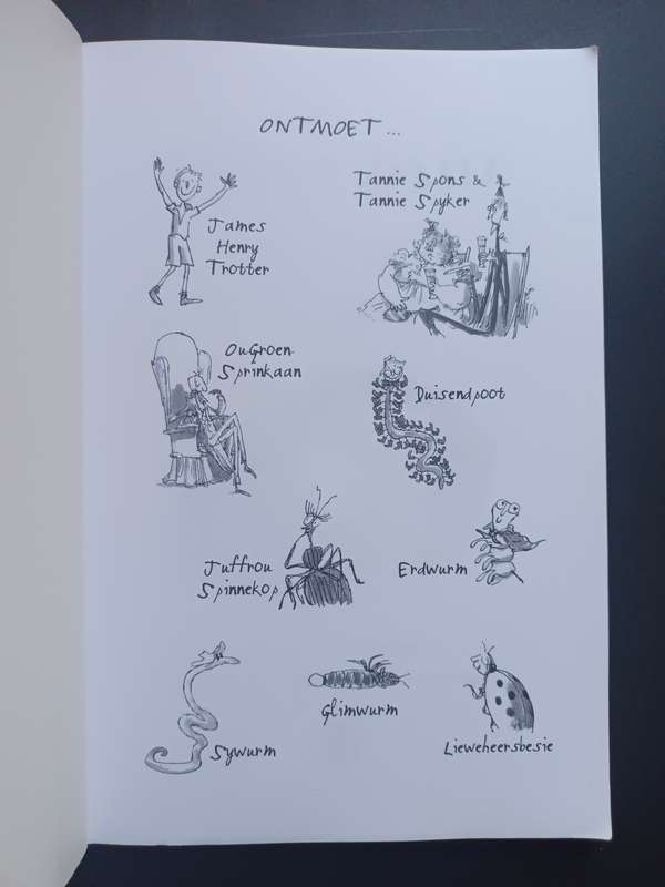 James en die Reuseperske / Roald Dahl