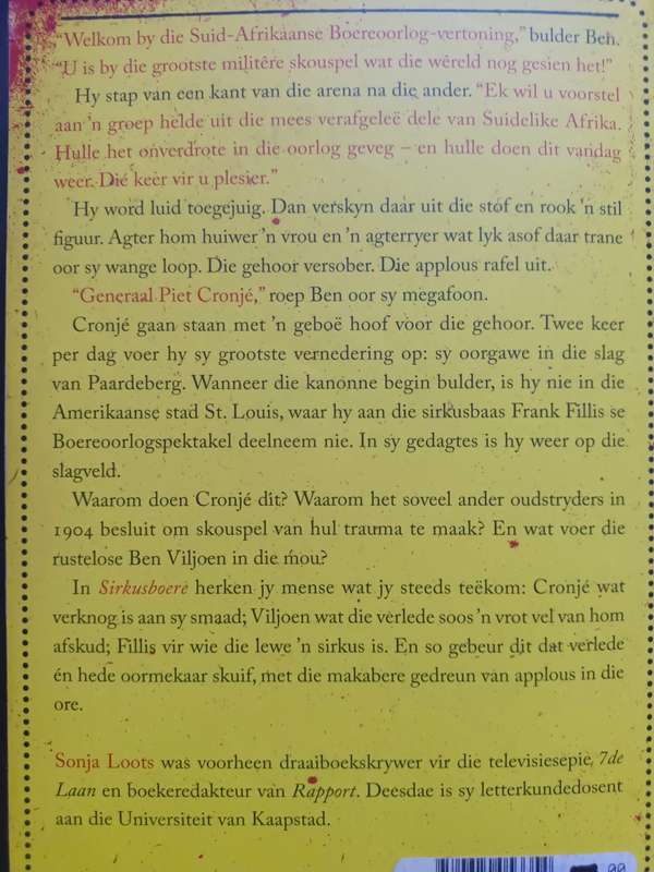 Sirkusboere / Sonja Loots