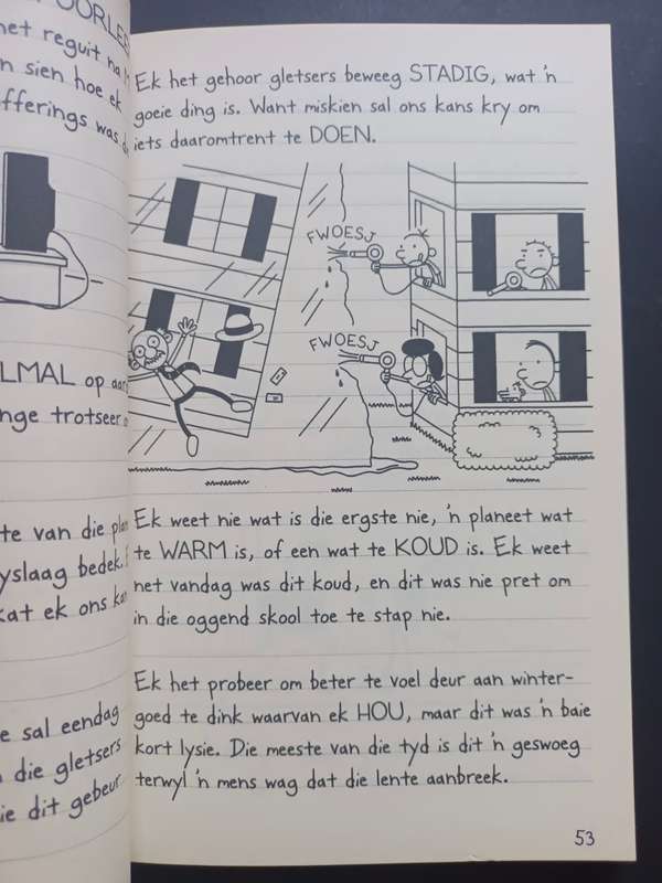 Dagboek van `n Wimpy Kid: KOUE VOETE / Jeff Kinney
