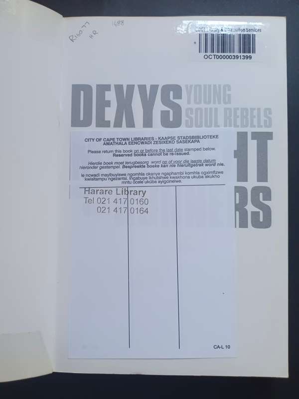 DEXYS MIDNIGHT RUNNERS:Young Rebels / Richard White