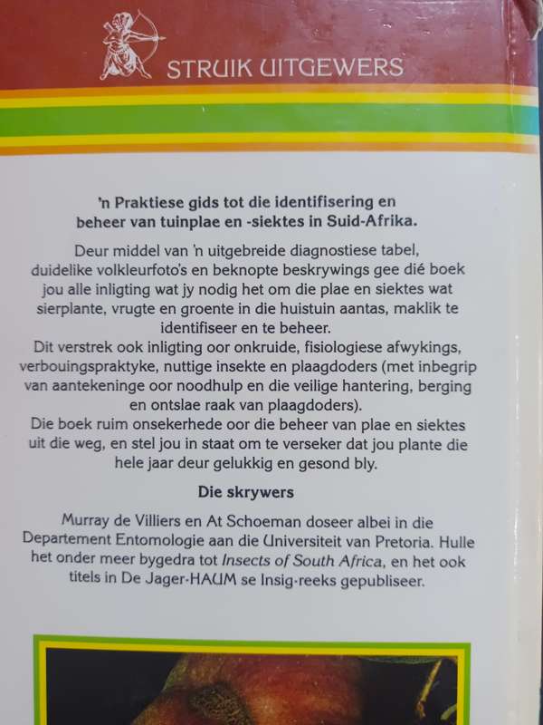 Tuin Plae en Siektes in Suid - Afrika  De Villiers, W.M - Schoeman, A.S.