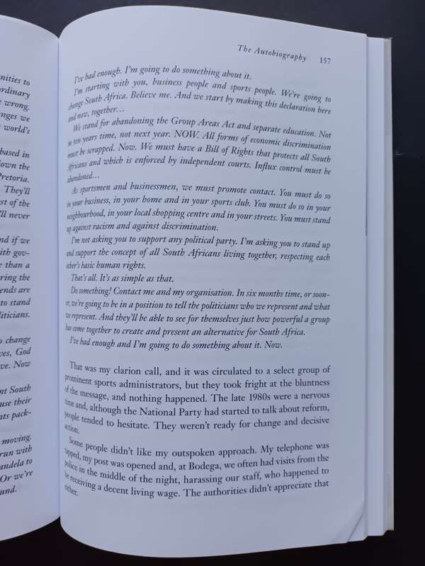 Eddie Barlow - The Autobiography / Edited by Edward Griffiths