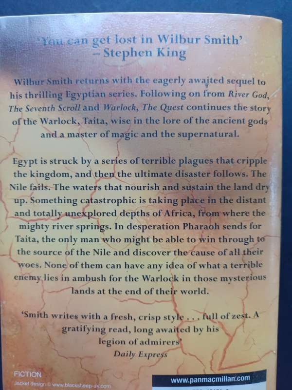 The Quest / Wilbur Smith (paperback)