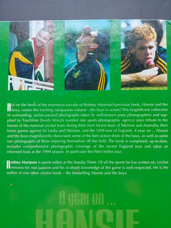 A Year on Hansie and the Boys / Rodney Hartman