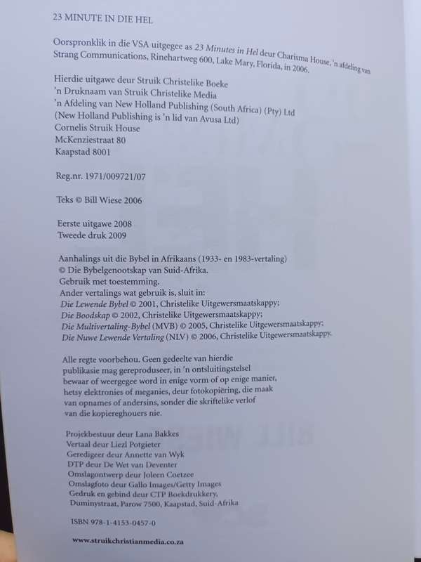 23 Minute in die Hel / Bill Wiese
