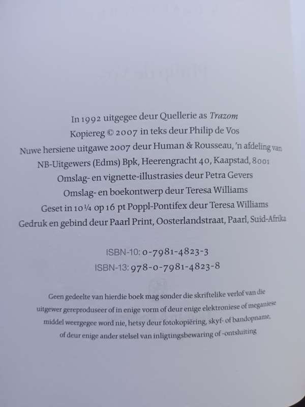 Tot Siens Tommasino / Philip de Vos