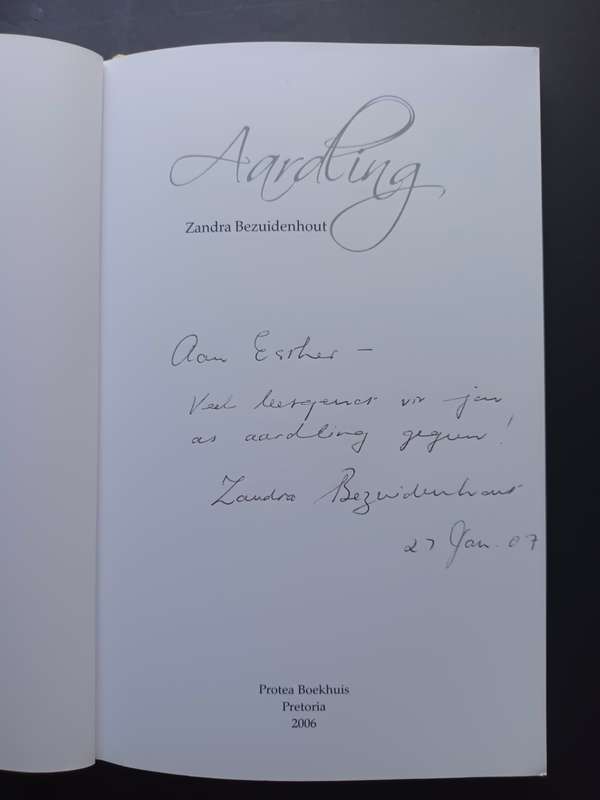 Aardling / Zandre Bezuidenhout