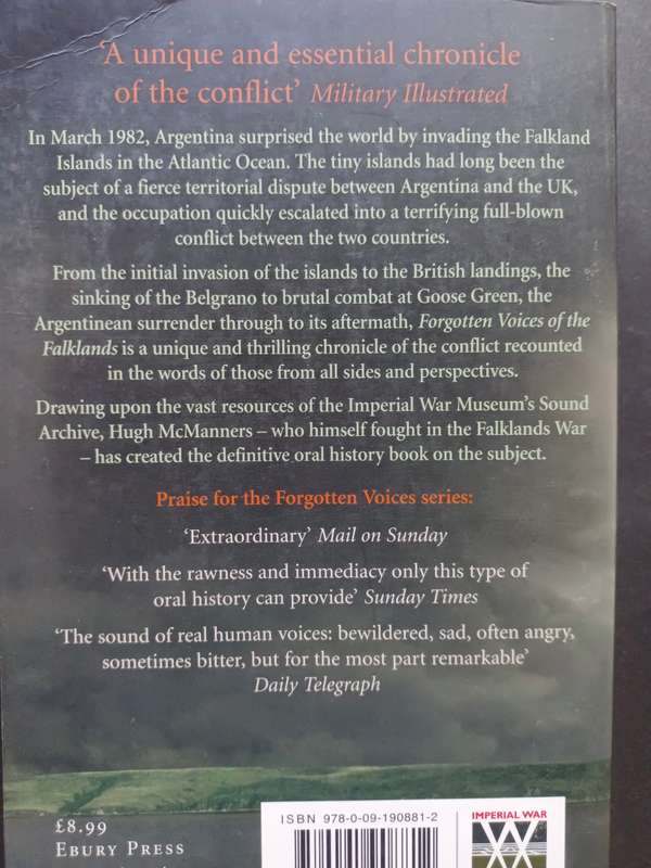 Forgotten Voices of The Falklands / Hugh McManners