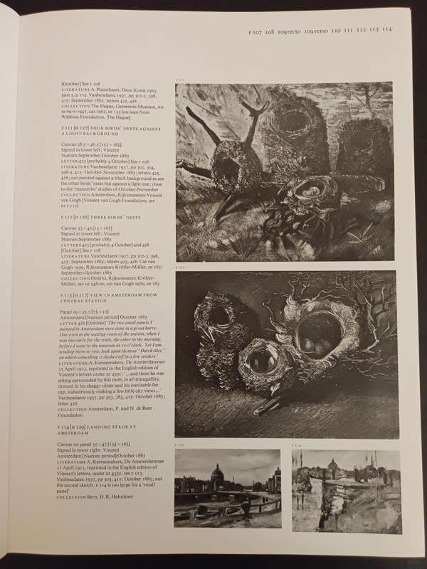 The Works of Vincent Van Gogh: HIs Paintings and Drawings De La Faille, J. -B. (Rare)