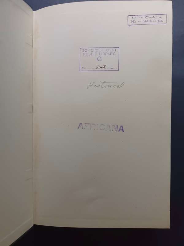 Argief-Jaarboek vir S A Geskiedenis - Archives Year Book for S. A. History 1938 Deel 1 & 2