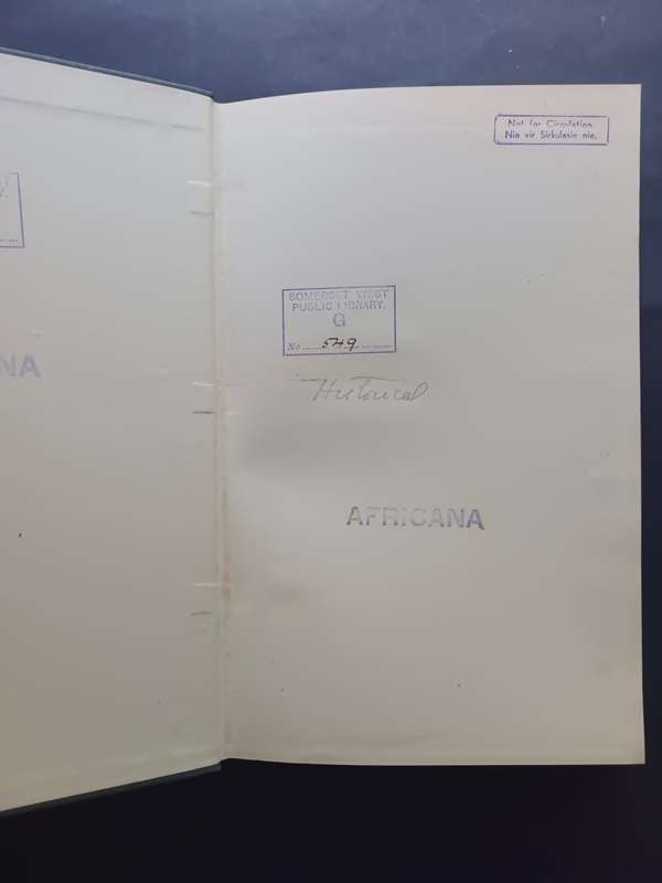 Argief-Jaarboek vir S A Geskiedenis - Archives Year Book for S. A. History 1938 Deel 1 & 2