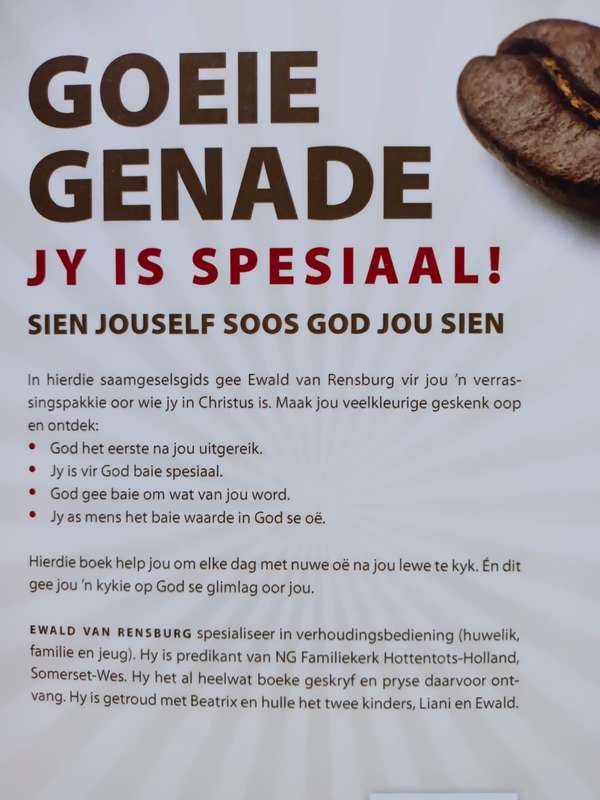 GOEIE GENADE: Jy is Spesiaal! / Ewald van Rensburg
