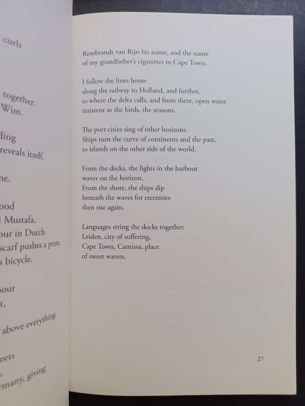 The History of Intimacy: Poems / Gabeba Baderoon